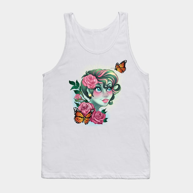 Sister of Seasons - April Tank Top by InkyMcStapleface